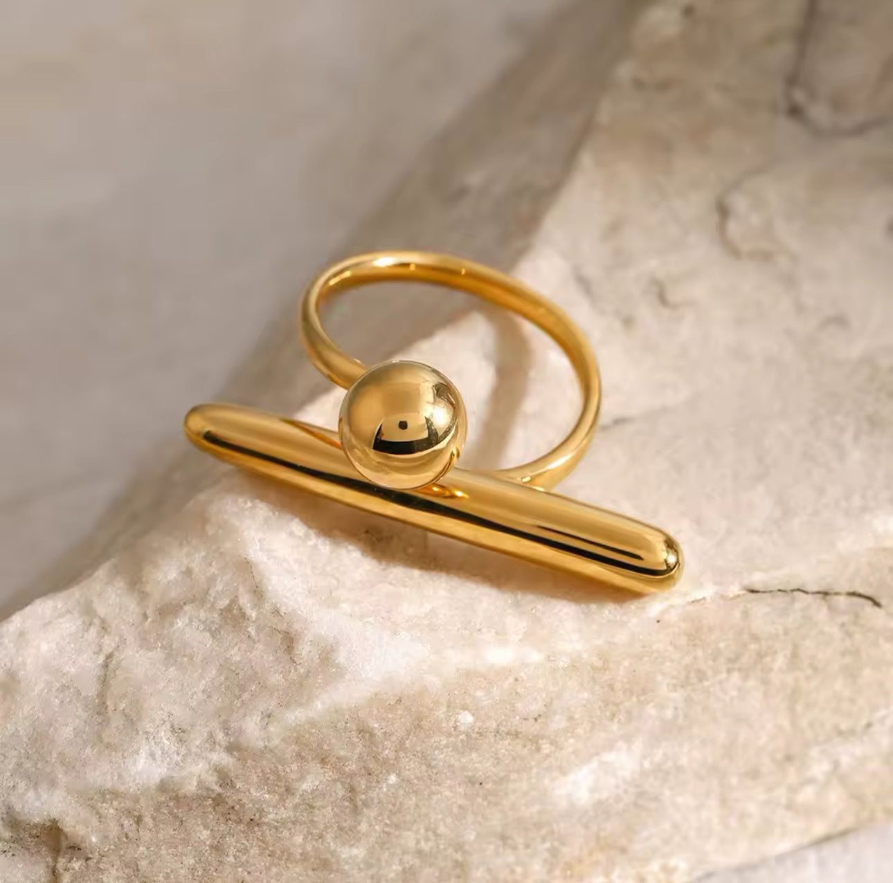 Bague Minimaliste Élégance - Acier Inoxydable