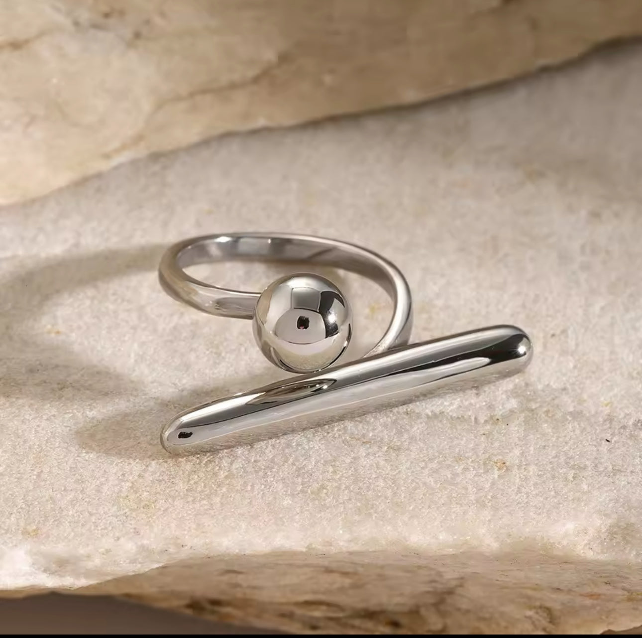 Bague Minimaliste Élégance - Acier Inoxydable